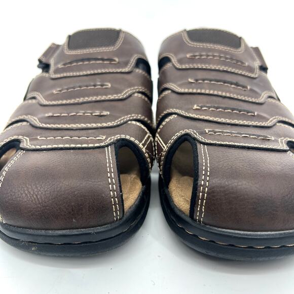 Dockers Mens Fisherman Sandals U.S. Size 12W Hook & Loop Closure - Picture 2 of 7